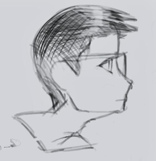 digital sketch / japanese